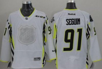 Dalls Stars #91 Tyler Seguin White 2015 All Star Stitched NHL Jersey