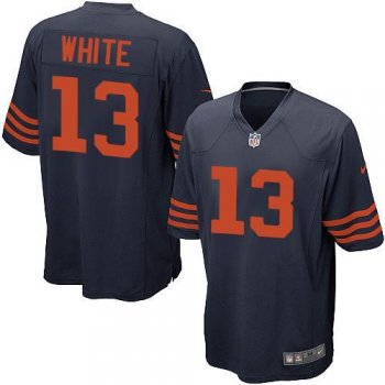 Youth Nike Chicago Bears #13 Kevin White Blue 1940s Throwback Stitched NFL Jersey