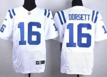 Nike Indianapolis Colts #16 Phillip Dorsett White NFL Elite Jersey