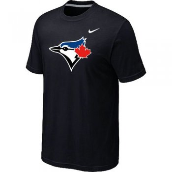 Nike Toronto Blue Jays Authentic Logo T-Shirt Black