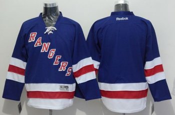 New York Rangers Blank Blue Stitched NHL Jersey