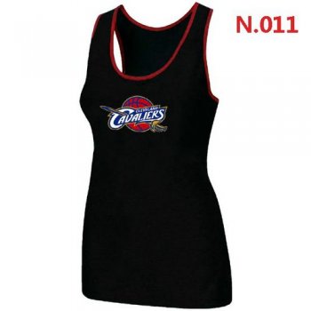 Women's NBA Cleveland Cavaliers Big & Tall Primary Logo Tank Top Black