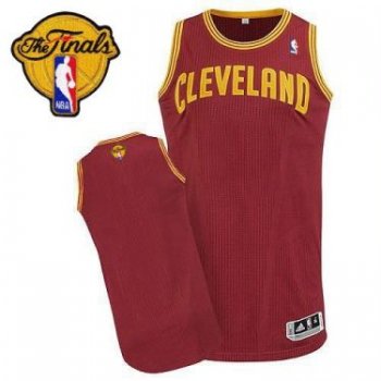 Cavaliers Blank Red The Finals Patch Stitched Revolution 30 NBA Jersey