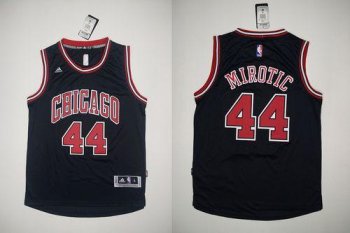 Revolution 30 Bulls #44 Nikola Mirotic Black Stitched NBA Jersey