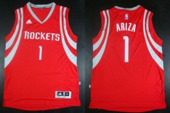 Revolution 30 Rockets #1 Trevor Ariza Red Road Stitched NBA Jersey