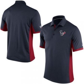 Men's Nike NFL Houston Texans Navy Team Issue Performance Polo