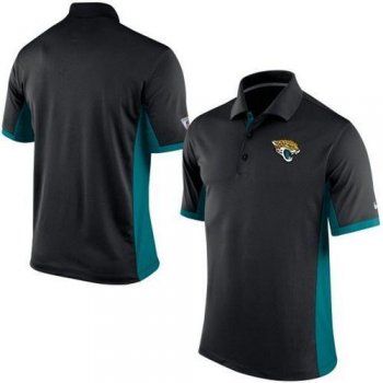 Men's Nike NFL Jacksonville Jaguars Black Team Issue Performance Polo