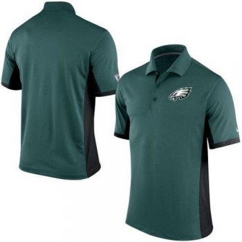 Men's Nike NFL Philadelphia Eagles Green Team Issue Performance Polo