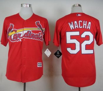 Cardinals #52 Michael Wacha Red Cool Base Stitched Baseball Jersey