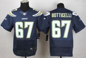 Nike Chargers #67 Cameron Botticelli Navy Blue Team Color Men's Stitched NFL New Elite Jersey