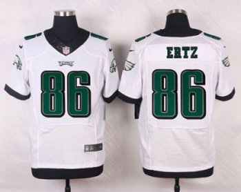 Nike Eagles #86 Zach Ertz White Men's Stitched NFL New Elite Jersey