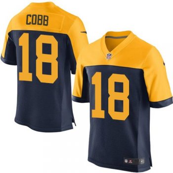 Nike Packers #18 Randall Cobb Navy Blue Alternate Men's Stitched NFL New Elite Jersey