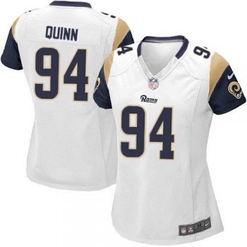 Women's Nike Rams #94 Robert Quinn White Stitched NFL Elite Jersey