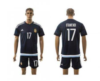 Argentina #17 Otamemdi Away Soccer Country Jersey