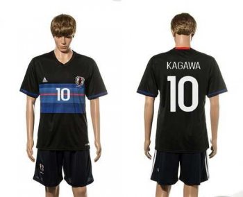 Japan #10 Kagawa Home Soccer Country Jersey