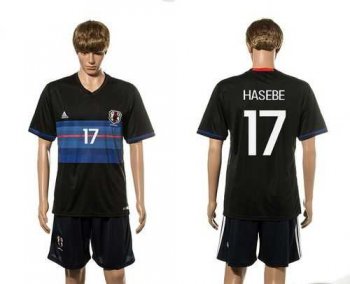 Japan #17 Hasebe Home Soccer Country Jersey