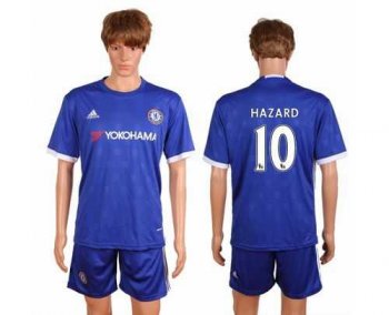 Chelsea #10 Hazard Home Soccer Club Jersey