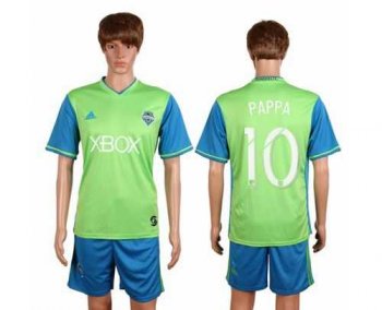 Seattle Sounders #10 Pappa Home Soccer Club Jersey