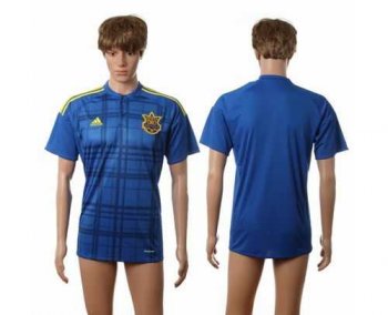 Ukraine Blank Away Soccer Country Jersey