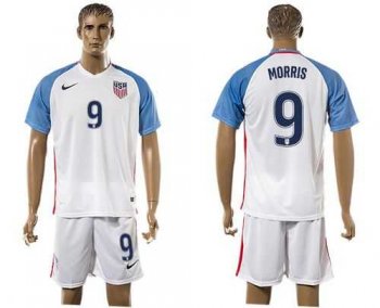 USA #9 Morris Home Soccer Country Jersey