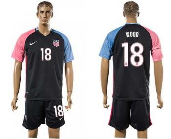 USA #18 Wood Away Soccer Country Jersey