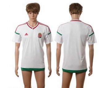 Hungary Blank Away Soccer Country Jersey