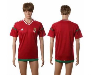 Hungary Blank Home Soccer Country Jersey