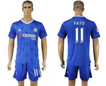 Chelsea #11 Pato Home Soccer Club Jersey