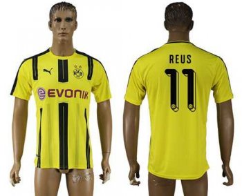 Dortmund #11 Reus Home Soccer Club Jersey