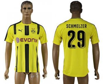 Dortmund #29 Schmelzer Home Soccer Club Jersey