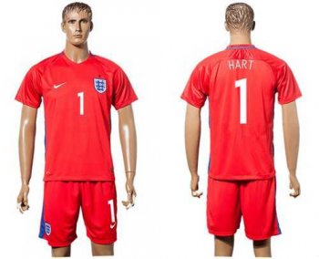 England #1 Hart Away Soccer Country Jersey