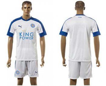 Leicester City Blank SEC Away Soccer Club Jersey