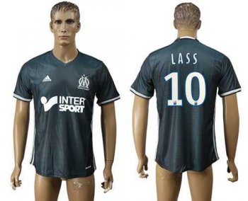 Marseille #10 LASS Away Soccer Club Jersey