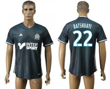 Marseille #22 Batshuayi Away Soccer Club Jersey