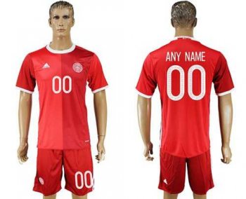 Danmark Personalized Home Soccer Country Jersey