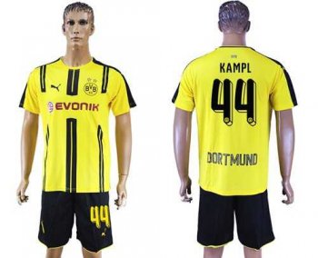 Dortmund #44 Kampl Home Soccer Club Jersey