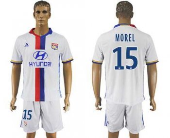 Lyon #15 Morel Home Soccer Club Jersey