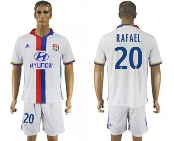 Lyon #20 Rafael Home Soccer Club Jersey