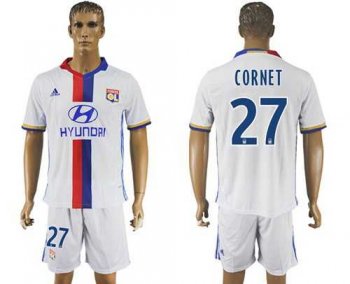 Lyon #27 Cornet Home Soccer Club Jersey