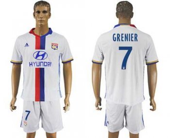 Lyon #7 Grenier Home Soccer Club Jersey