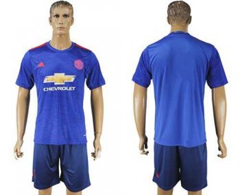 Manchester United Blank Away Soccer Club Jersey