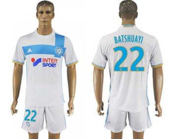 Marseille #22 Batshuayi Home Soccer Club Jersey