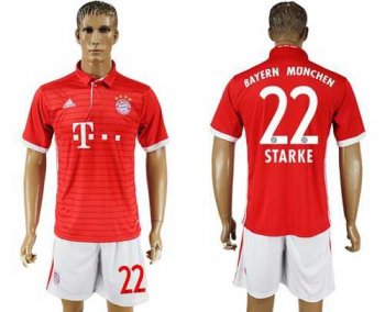 Bayern Munchen #22 Starke Home Soccer Club Jersey