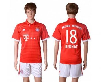 Bayern Munchen #18 Bernat Home Soccer Club Jersey