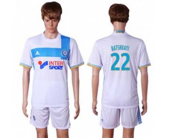 Marseille #22 Batshuayi Home Soccer Club Jersey