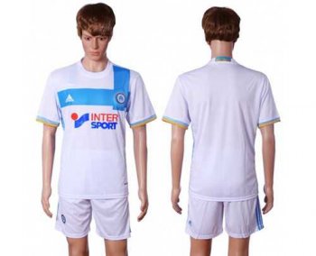 Marseille Blank Home Soccer Club Jersey