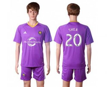 Orlando City SC #20 Shea Purple Soccer Club Jersey