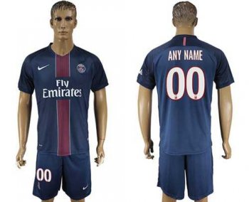 Paris Saint-Germain Personalized Home Soccer Club Jersey