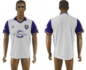 Orlando City SC Blank Away Soccer Club Jersey