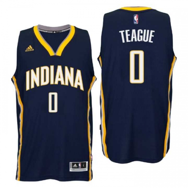 Indiana Pacers #0 Jeff Teague New Swingman Road Navy Jersey